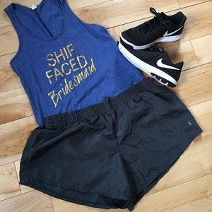Short active wear shorts